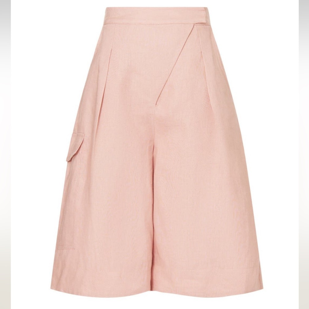 NICHOLAS Imani Light Pink Women's Bermuda Shorts // 6-8